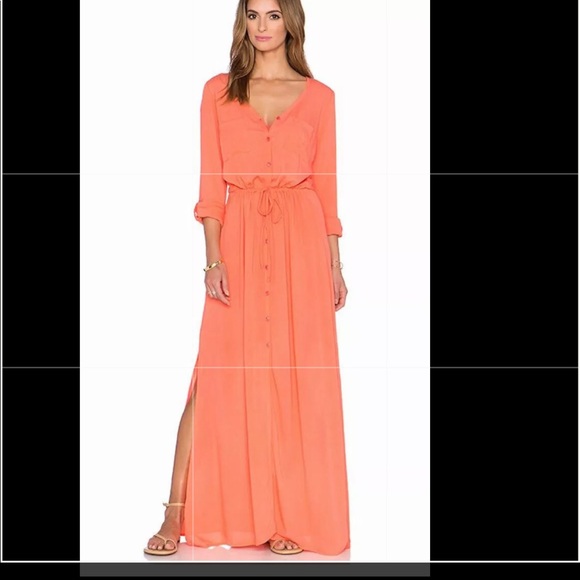 BLACK Splendid NEW dress 3/4 sleeve - Picture 2 of 6